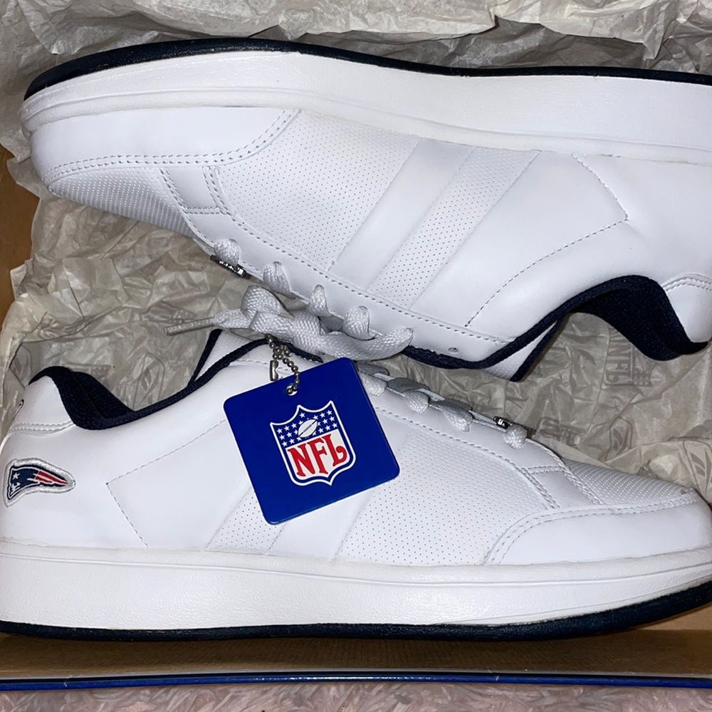 Women’s Reebok NFL Patriots Sneakers. Brand New with box. Never worn